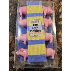 Charcoal Champion Pig Corn Holders